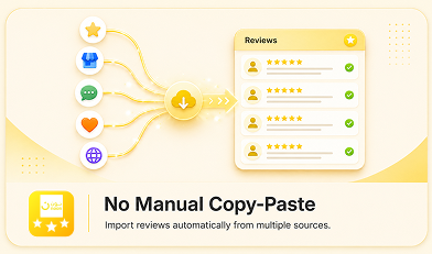 No Manual Copy Paste